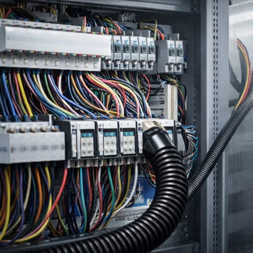 Polyamide PA 6 Flame Retardant Flexible Conduit Manufacturer India Usha Plastiflex